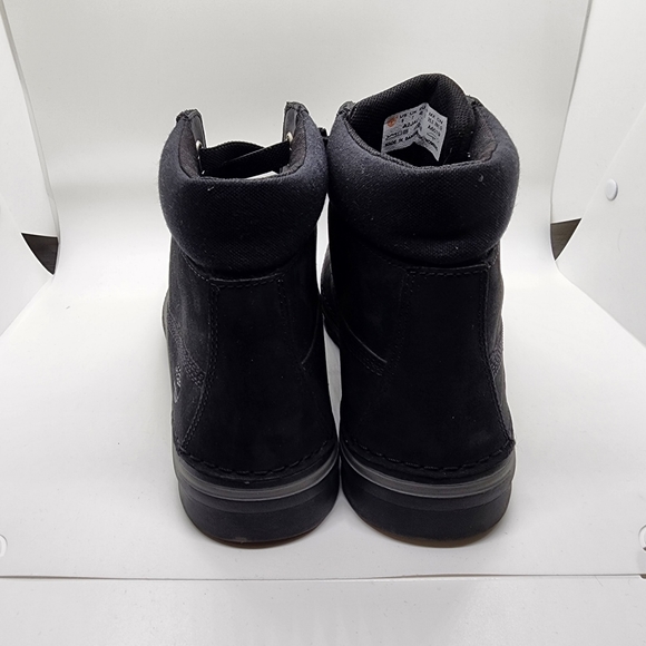 Timberland Black Boots Sz 9 - Picture 3 of 6